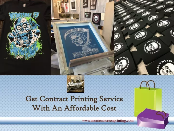 get contract printing service with an affordable