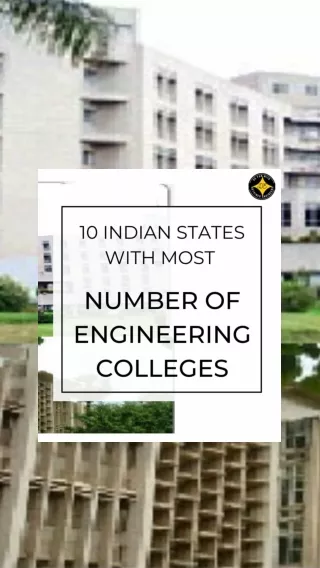 10 states with Number of Engineering College in India