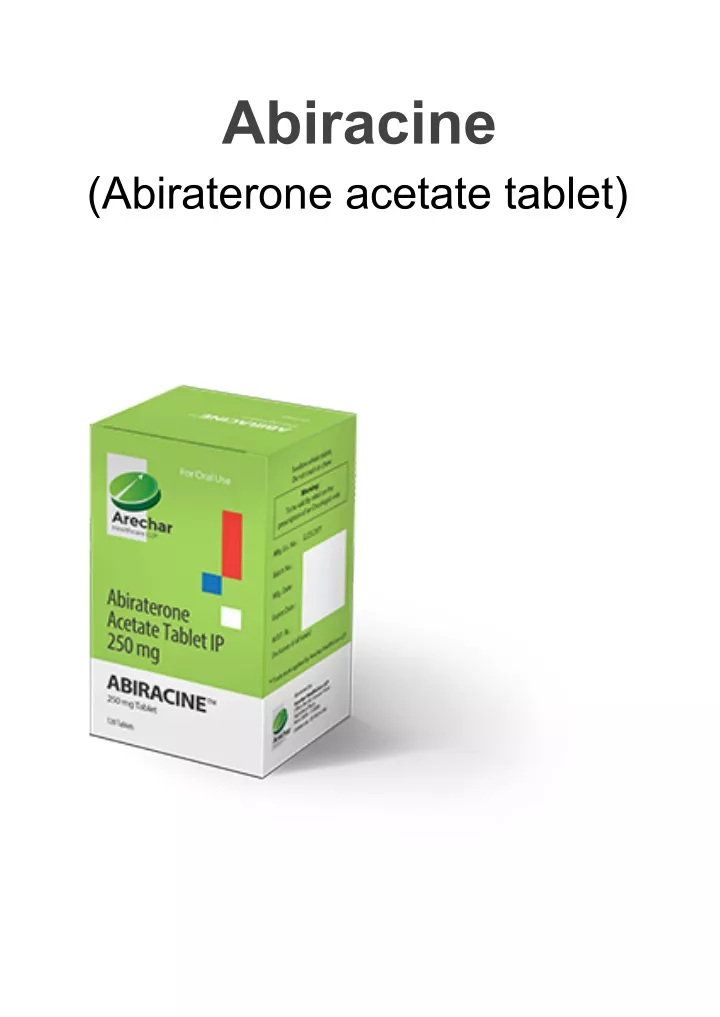 abiracine abiraterone acetate tablet