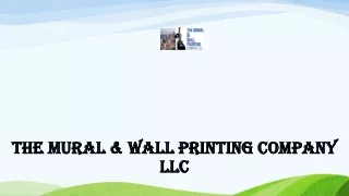 the mural wall printing company llc
