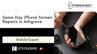 Perfect Computer and iPhone Screen Repair in Ashgrove by the Best Techies