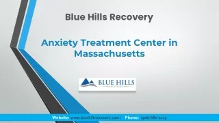 Anxiety Treatment Center in Massachusetts