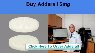 Buy Adderall 5mg
