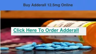 Buy Adderall 12.5mg Online