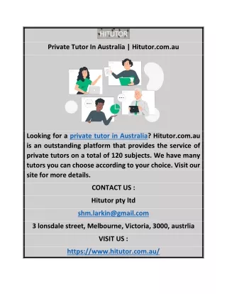 private tutor in australia hitutor com au