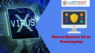 How to Remove Virus From Laptop