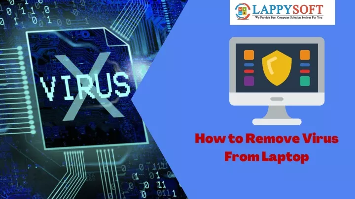 how to remove virus from laptop