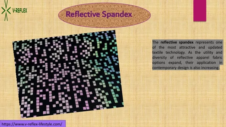reflective spandex