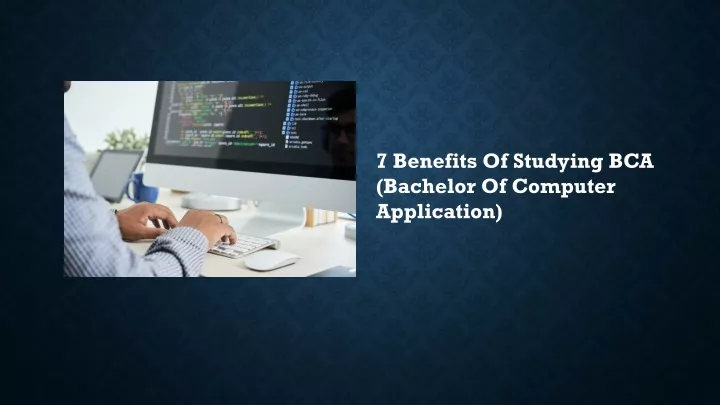 7 benefits of studying bca bachelor of computer