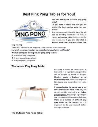 Best Ping Pong Tables for You-converted (1)