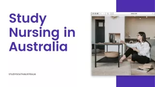 study nursing in australia