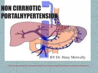 non cirrhotic portalhypertension