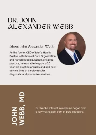 Dr John Alexander | Healthcare Professional | USA