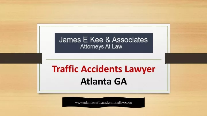 traffic accidents lawyer atlanta ga