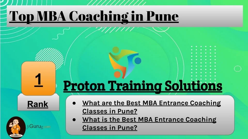 PPT - Top MBA Coaching in Pune PowerPoint Presentation, free download ...