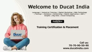 welcome to ducat india