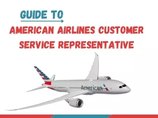 american airlines customer service representative