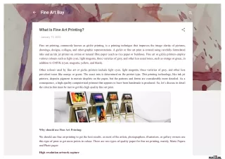 fine art bay