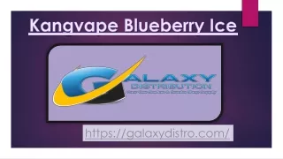 Kangvape Blueberry Ice