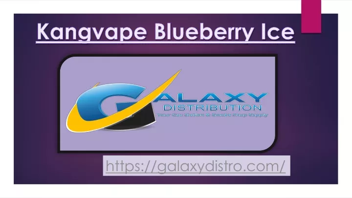 kangvape blueberry ice