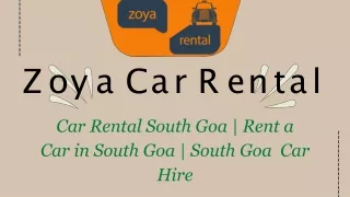 Car on rent in south goa | Car rental in south goa self drive