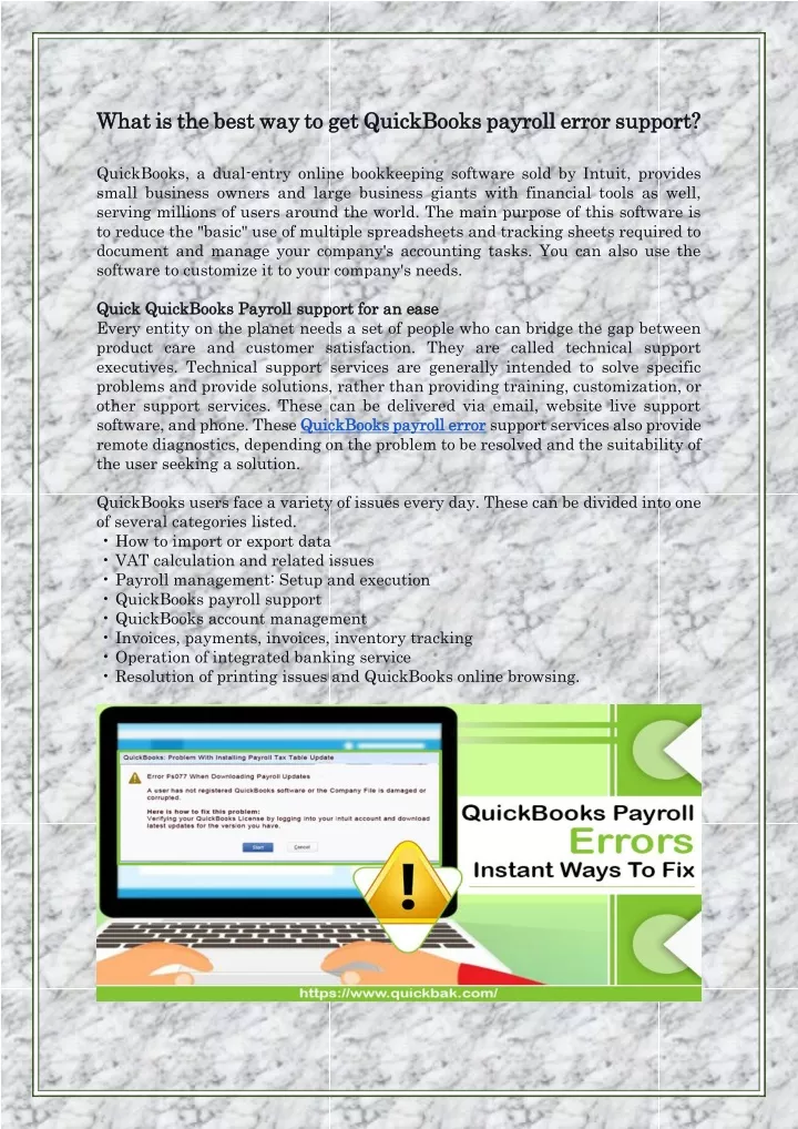 what is the best way to get quickbooks payroll