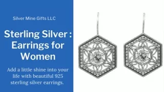 Sterling Silver Antique & Victorian Style Filigree Earrings | Silver Mine Gifts