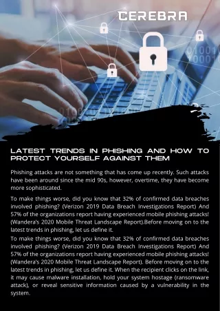 Latest Trends in Phishing and How to Protect Yourself Against Them