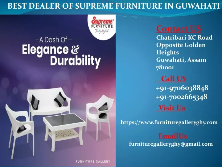 best dealer of supreme furniture in guwahati