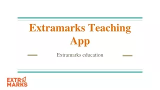 extramarks teaching app