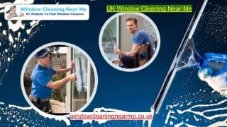 UK Window Cleaning Near Me