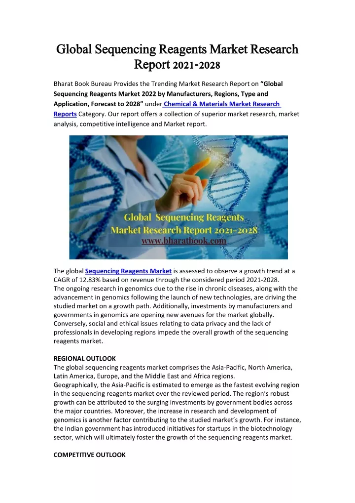 global global sequencing sequencing reagents