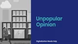 Digitalization Is A Process, Not A Solution