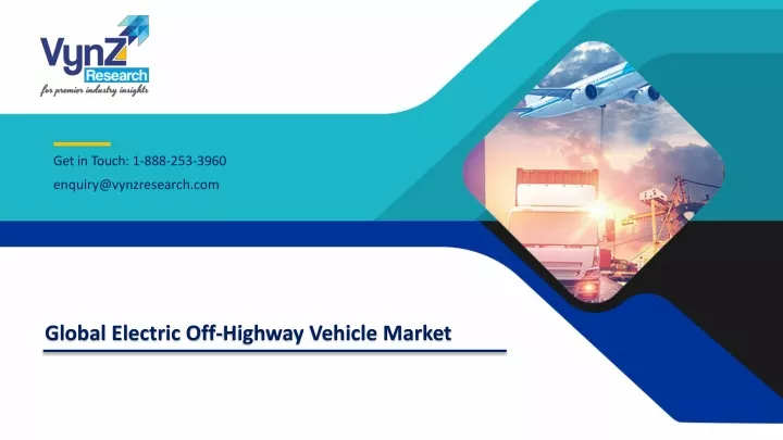 global electric off highway vehicle market