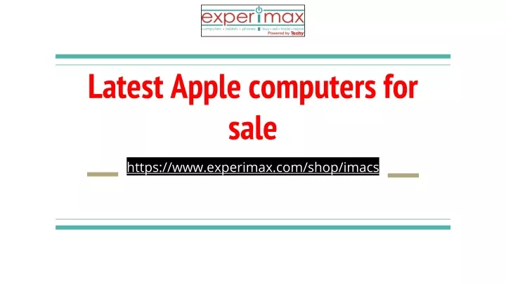 latest apple computers for sale