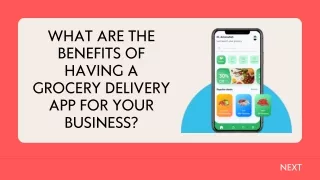 What Are The Benefits Of Having A Grocery Delivery App For Your Business