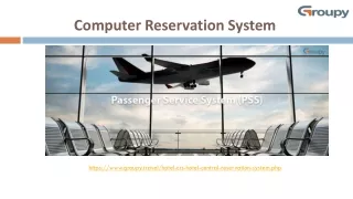 computer reservation system