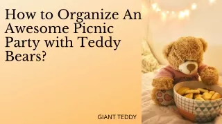 how to organize an awesome picnic party with