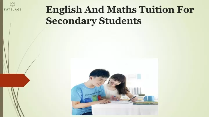 english and maths tuition for secondary students