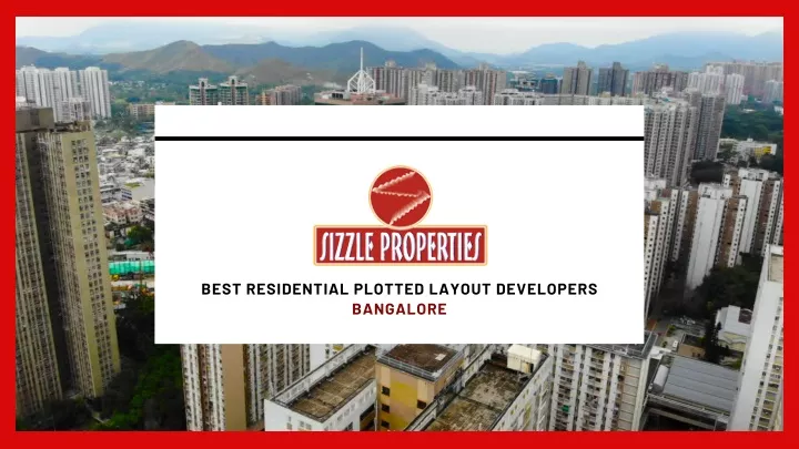 best residential plotted layout developers