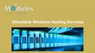 affordable windows hosting services