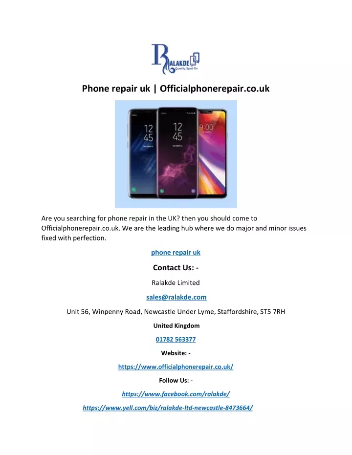 phone repair uk officialphonerepair co uk