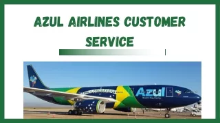 AZUL AIRLINES CUSTOMER SERVICE