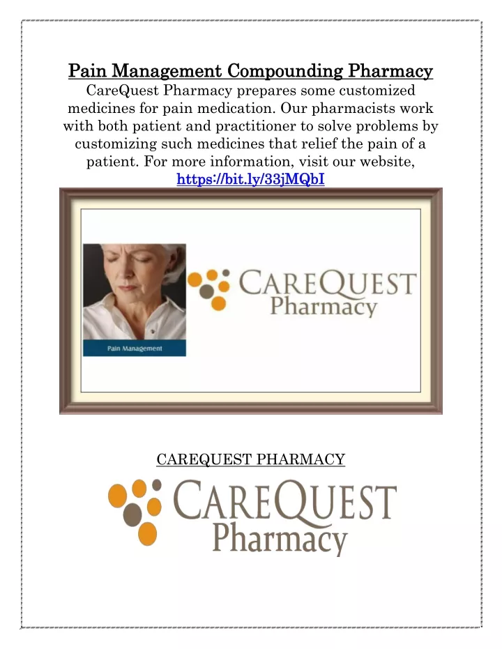 pain pain man carequest pharmacy prepares some