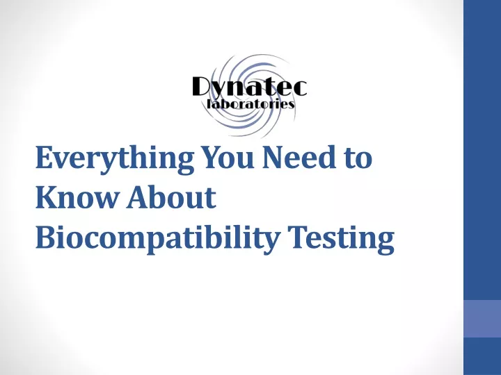 everything you need to know about biocompatibility testing