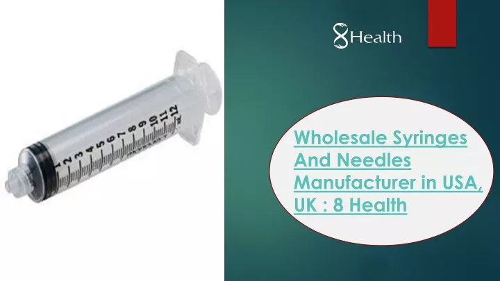 wholesale syringes and needles manufacturer