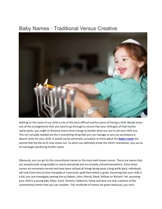 Baby Names