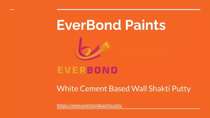 everbond paints