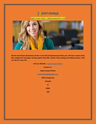 expert essays writers