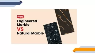 Engineered Marble VS. Natural Marble- AGL Tiles